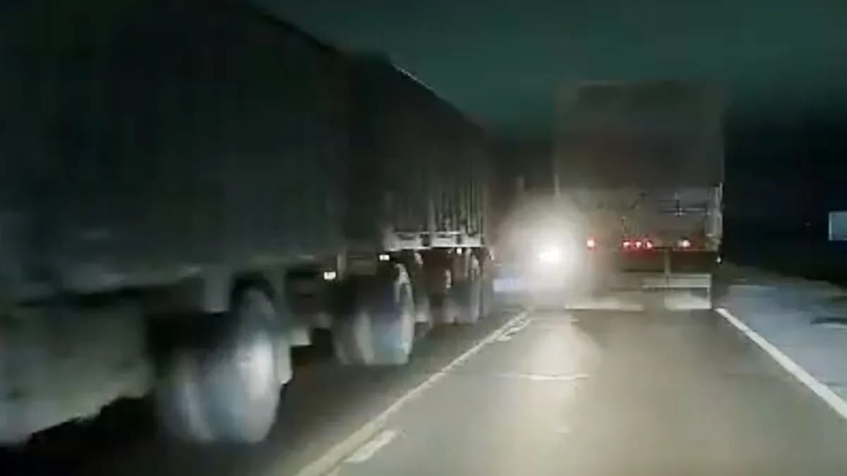 Un video muestra el momento del choque múltiple en la ruta 18 - imagen de origen